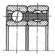 Модификация подшипника 22-246122Л размер 110x170x56 от производителя  ГПЗ-3