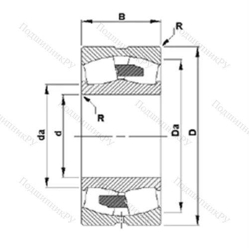 Подшипник роликовый радиальный самоцентрирующийся 241/1000YMB от производителя  TIMKEN Подшипник роликовый радиальный самоцентрирующийся 241/1000YMB от производителя  TIMKEN
