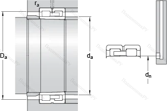 Подшипник NNU 4924 BK/SPW 33
