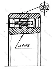Подшипник NN 3072 K размер 360x540x134 от производителя  SKF