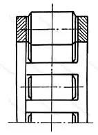 Модификация подшипника 822707Д1 размер 35x55x25