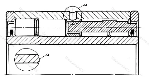 Модификация подшипника 60-442926 размер 130x190x104