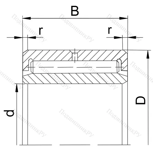 Подшипник NAV 4005 (4074105 ГОСТ) в Твери