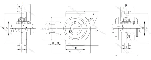 Подшипниковый узел UCT 207 в Твери Подшипниковый узел UCT 207 в Твери