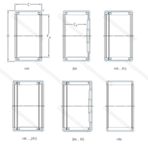 Подшипник игольчатый радиальный HK 1214.2RS