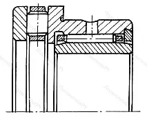 Подшипник  594807 размер 35x52/61,2x32