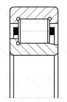 Модификация подшипника 42415 размер 75x190x45 ГПЗ-34