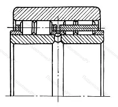 Подшипник  372807 размер 35x80x45