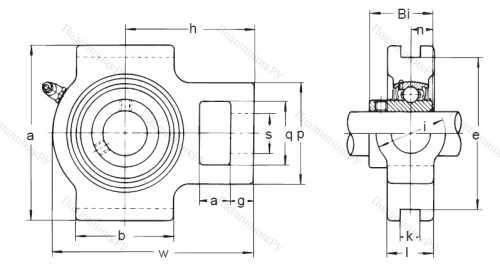Подшипниковый узел UCT 318 в Твери