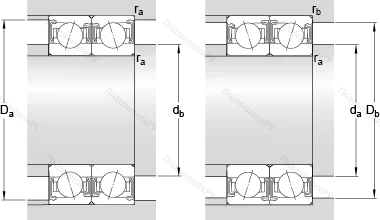 Подшипник S 7209 CD/HCP 4A
