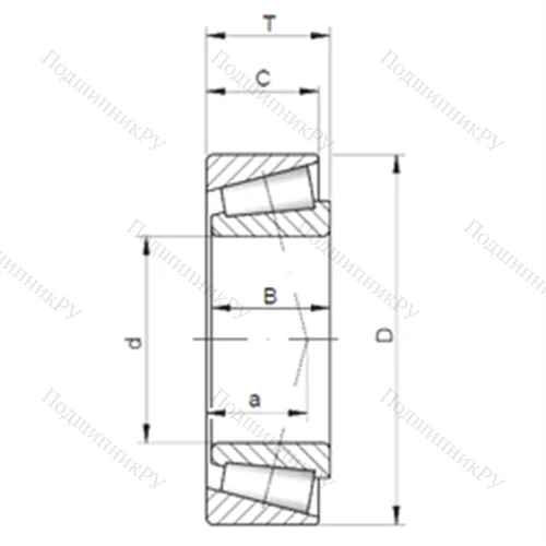 Подшипник роликовый радиально-упорный JM 719149/13 от производителя  CX Подшипник роликовый радиально-упорный JM 719149/13 от производителя  CX