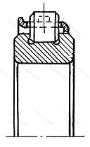 Подшипник  502207 (RN 207) размер 35x61,8x17