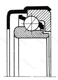 Модификация подшипника 986711С1 размер 55x90x23/19 от производителя  ГПЗ-20 Модификация подшипника 986711С1 размер 55x90x23/19 от производителя  ГПЗ-20