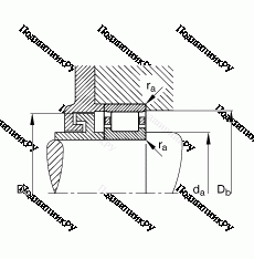 Подшипник N 217-E-TVP 2 в Твери Подшипник N 217-E-TVP 2 в Твери