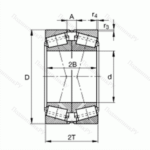 Подшипник роликовый конический 32022-X-XL-DF-A 90-130 от производителя  FAG Подшипник роликовый конический 32022-X-XL-DF-A 90-130 от производителя  FAG