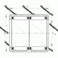 Подшипник HK 3038-ZW в Твери Подшипник HK 3038-ZW в Твери