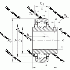 Подшипник GYE 25-KRR-B в Твери