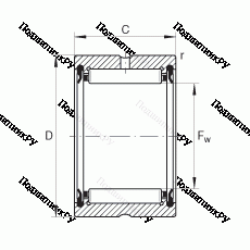 Подшипник RNA 4908-2RSR-XL в Твери Подшипник RNA 4908-2RSR-XL в Твери