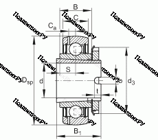 Подшипник GSH 35-2RSR-B в Твери