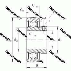 Подшипник GAY 25-NPP-B в Твери